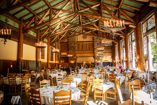 The Ahwahnee Lodge in Yosemite Valley