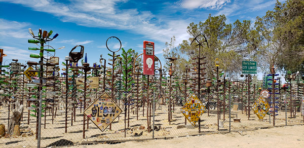 Along Route 66 Elmer's Bottle Tree Ranch