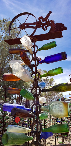 Along Route 66 Elmer's Bottle Tree Ranch