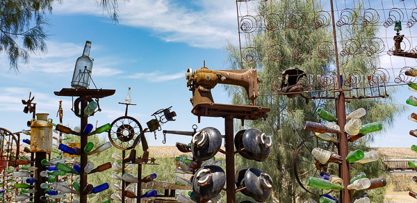 Along Route 66 Elmer's Bottle Tree Ranch