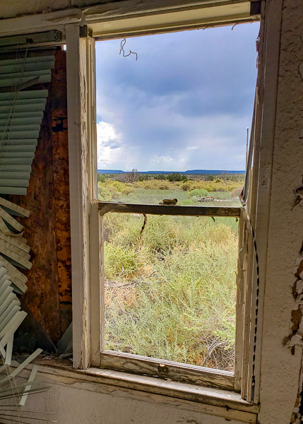 Abandoned Twin Arrows trading post
