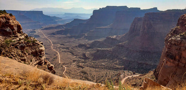 Shafer Canyon in the Islands of the Sky area