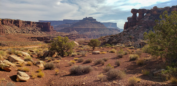 Shafer Canyon in the Islands of the Sky area
