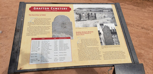 Grafton Utah ghost town cemetery