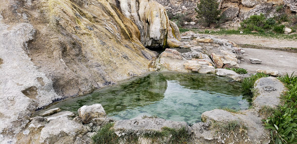 Travertine Hot Spring