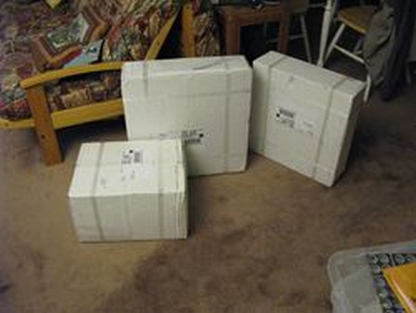 Three of the cartons arrive for AstroSystems