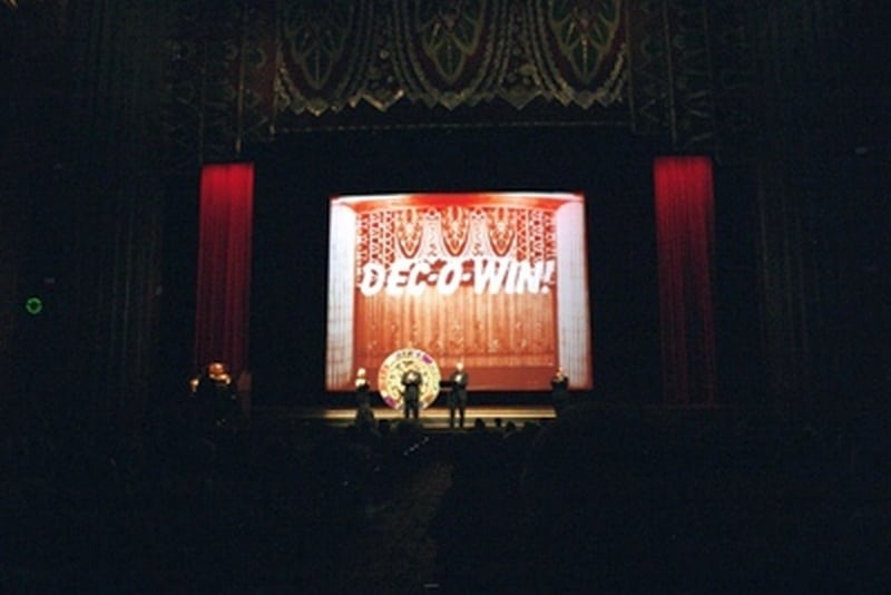 Paramount Theater showing 20,000 leagues under the sea